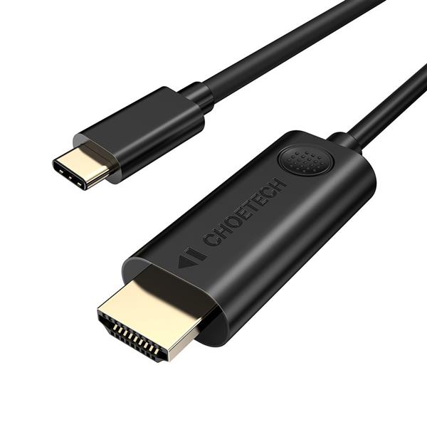 Choetech kabel przewód USB Typ C - HDMI 4K 30Hz 3m czarny (XCH-0030)-2219368