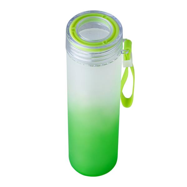 Butelka szklana Invigorate 400 ml, zielony-2015109
