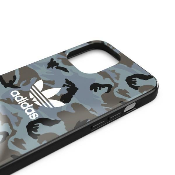 Etui Adidas OR SnapCase Camo na iPhone 12 Pro Ma x niebiesko/czarny 43703-2284579