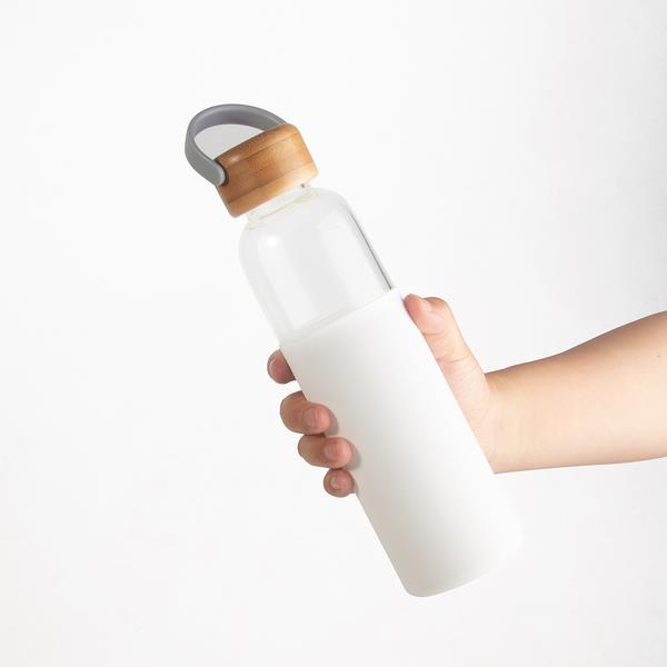 Szklana butelka Refresh 560 ml, biały-1622933