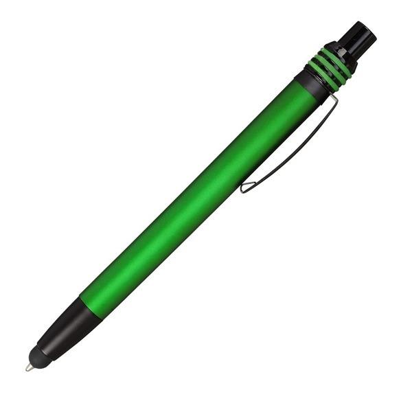 Długopis z rysikiem Tampa, zielony-2011262