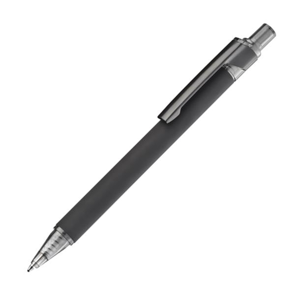 Długopis metalowy, gumowany-2364965