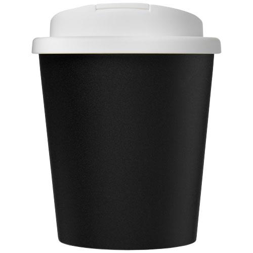 Kubek Americano® Espresso Eco z recyklingu o pojemności 250 ml z pokrywą odporną na zalanie -2338862