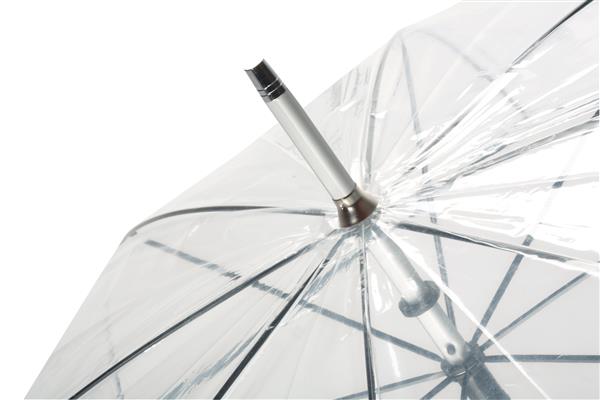 Parasol, PANORAMIX, transparentny/srebrny-597104