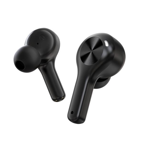 Acefast dokanałowe słuchawki bezprzewodowe TWS Bluetooth 5.0 wodoodporne IPX6 czarny (T1 black)-2270451