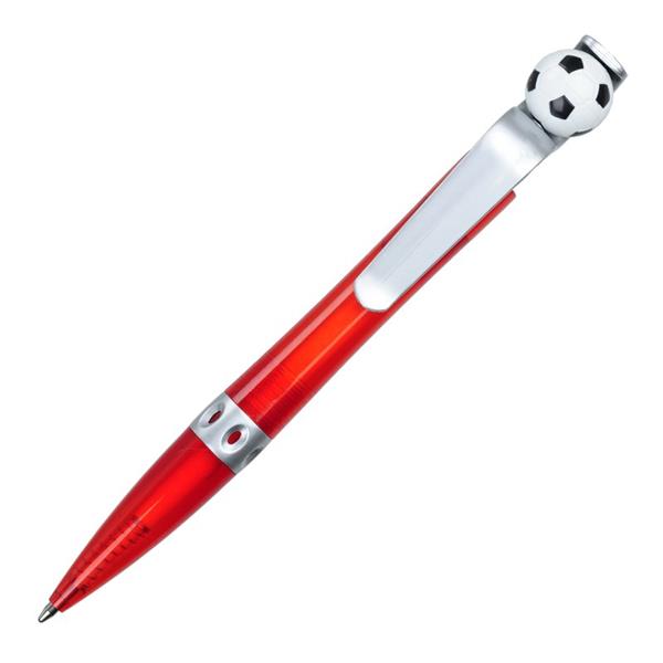 Długopis Kick, czerwony-544686