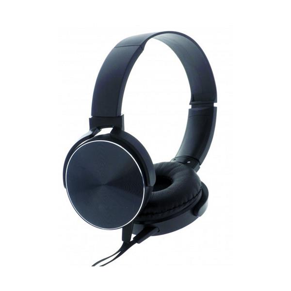 Rebeltec słuchawki przewodowe Montana nauszne stereo z mikrofonem czarne-2066103