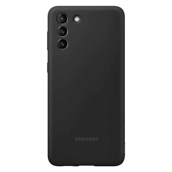Samsung Silicone Cover gumowe silikonowe etui pokrowiec Samsung Galaxy S21+ 5G (S21 Plus 5G) czarny (EF-PG996TBEGWW)-2186060
