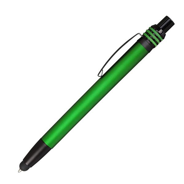 Długopis z rysikiem Tampa, zielony-546161