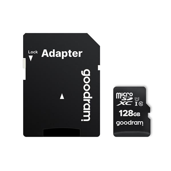 Goodram Microcard 128 GB karta pamięci micro SD XC UHS-I class 10, adapter SD (M1AA-01280R12)-2158923
