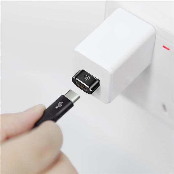 Baseus adapter przejściówka ze złącza USB Type-C na USB czarny (CAAOTG-01)-2138704