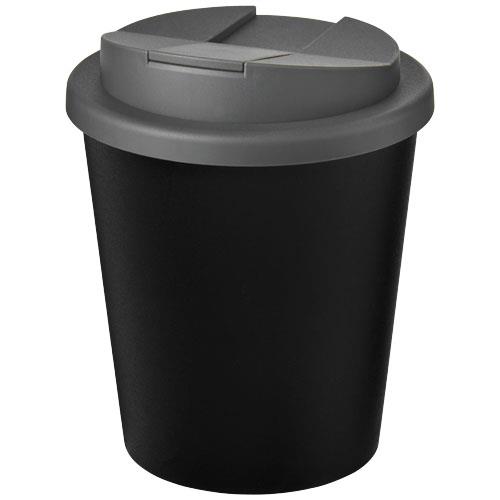 Kubek Americano® Espresso Eco z recyklingu o pojemności 250 ml z pokrywą odporną na zalanie -2338883