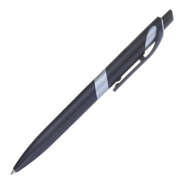 Długopis Marbella, srebrny/czarny-545006