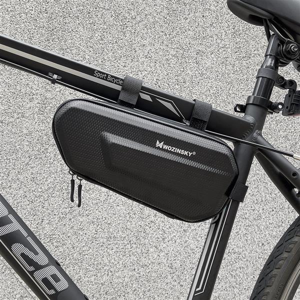 Wozinsky torba rowerowa na ramę roweru 1,5 l czarny (WBB10BK)-2166358