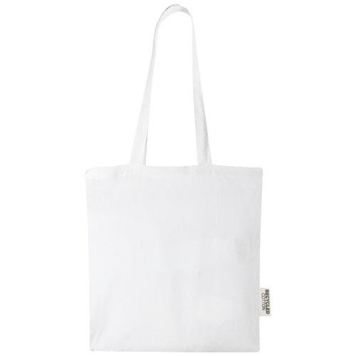 Madras torba na zakupy z bawełny z recyklingu o gramaturze 140 g/m2 i pojemności 7 l-3091089