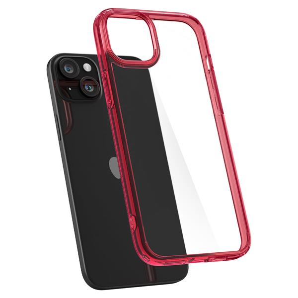Spigen Ultra Hybrid, red crystal - iPhone 15 Plus-3139814