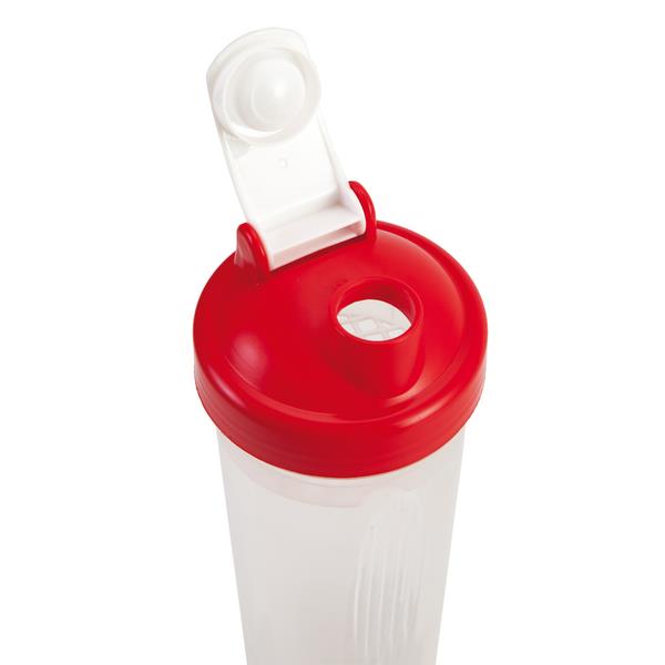 Shaker Muscle Up 600 ml, czerwony-632597