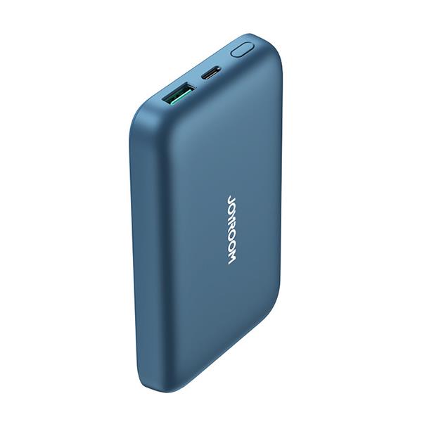 Joyroom powerbank 10000mAh 20W Power Delivery Quick Charge magnetyczna ładowarka bezprzewodowa Qi 15W do iPhone kompatybilna z MagSafe niebieski (JR-W020 blue)-2381118