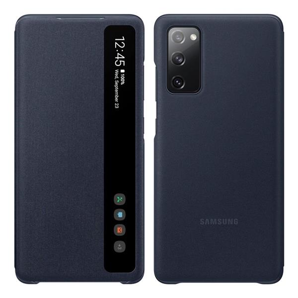 Samsung Smart Clear View Standing Cover futerał antybakteryjne etui z inteligentną klapką Samsung Galaxy S20 FE 5G niebieski (EF-ZG780CNEGEE)-2171070