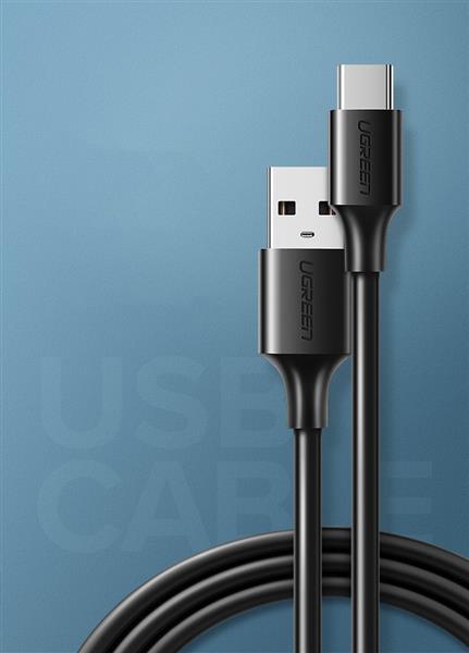 Ugreen kabel przewód USB - USB Typ C 480 Mbps 3 A 1,5 m czarny (US287 60117)-2170563