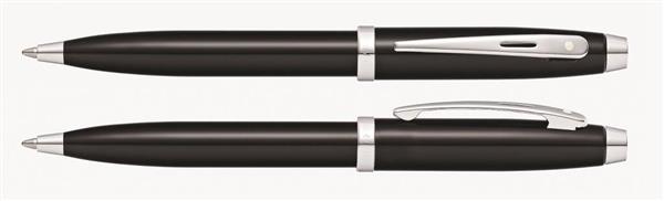 9338 Długopis Sheaffer kolekcja 100, czarny, wykończenia chromowane-3039573