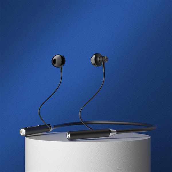 Dudao douszne bezprzewodowe słuchawki bluetooth zestaw słuchawkowy czarny (U5 Plus black)-2378951