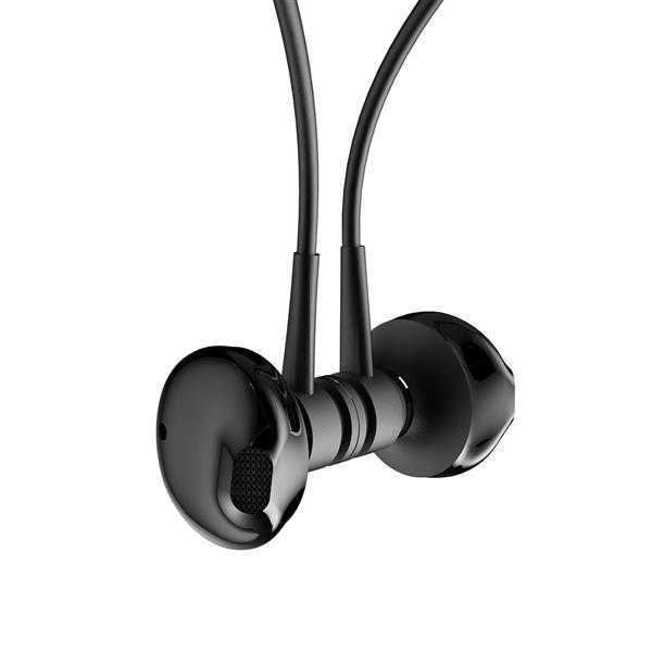 Dudao douszne bezprzewodowe słuchawki bluetooth zestaw słuchawkowy czarny (U5 Plus black)-2378947