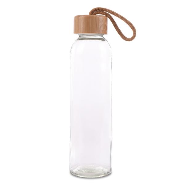 Szklana butelka Aquarius 500 ml, beżowy-3182717