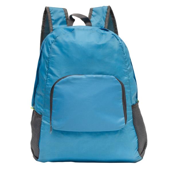 Składany plecak Belmont, niebieski-548604