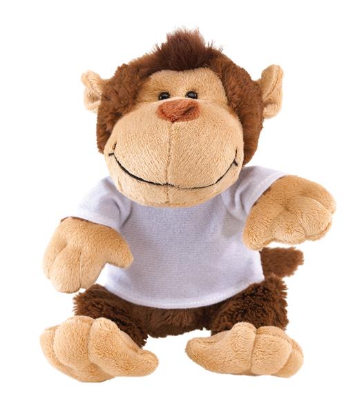 Pluszowa małpka INGO, beżowy, brązowy-2305188