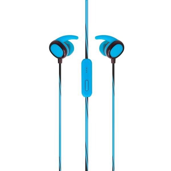 Setty słuchawki przewodowe Sport douszne niebieskie-2055450