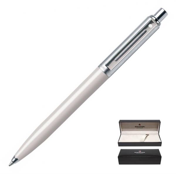 321 Długopis Sheaffer Sentinel biały, wykończenia niklowane-3039924