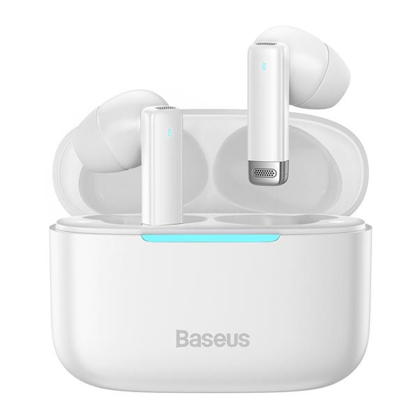 Baseus dokanałowe bezprzewodowe słuchawki TWS Baseus Bluetooth 5.3 białe (Bowie E9)-2382321