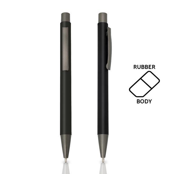 Długopis metalowy aluminiowy soft touch-1918645