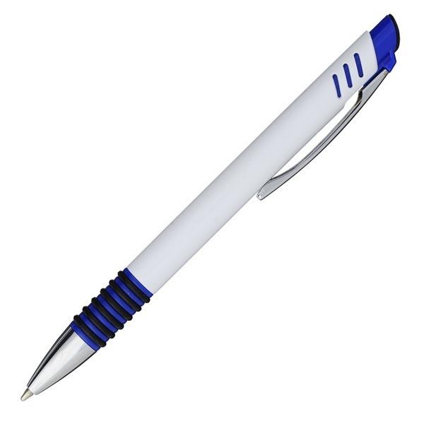 Długopis Joy, niebieski/biały-2549865