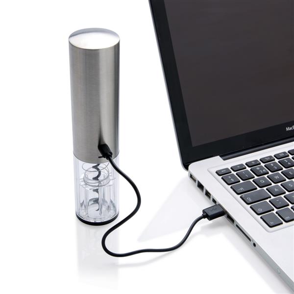 Elektryczny korkociąg do wina na USB-1653158