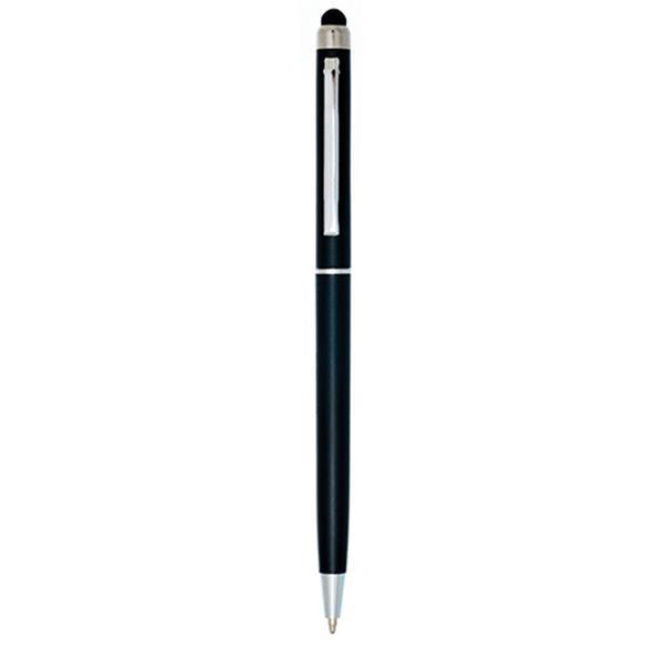 Plastikowy długopis z touchpenem-1915611