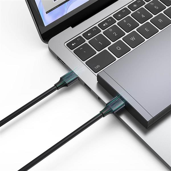 Ugreen kabel przewód USB-A - USB-A USB3.0 5Gb/s 0.5m czarny (US128)-3108569