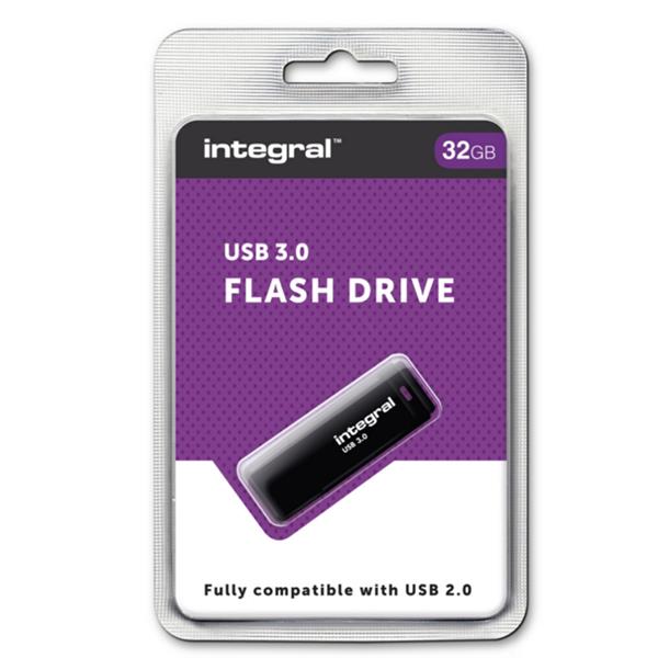 Integral pendrive 32GB USB 3.0 Black czarny-2111714