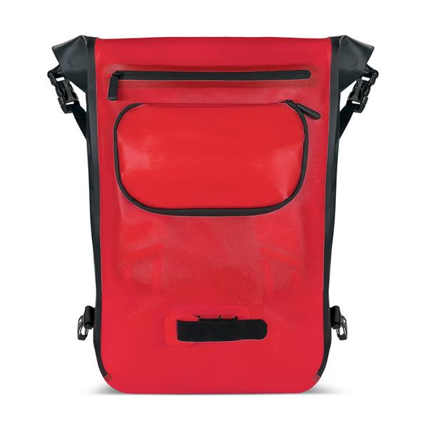Wozinsky wodoszczelny plecak rowerowy ze stelażem torba rowerowa 2w1 23l czerwony (WBB31RE)-2260954