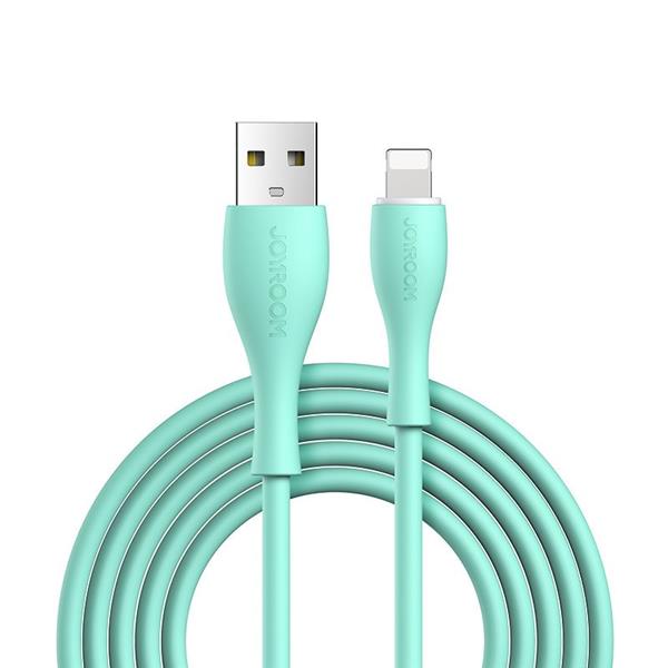 Joyroom kabel USB - Lightning 2,4 A 1 m zielony (S-1030M8)-2204338