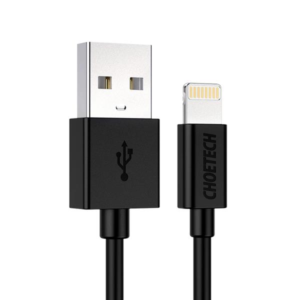 Choetech kabel przewód MFI USB - Lightning 1,2m biały (IP0026 white)-2218451