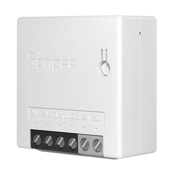 Sonoff MINI R2 WI-FI dopuszkowy przekaźnik przełącznik sterownik Wi-Fi do 10 A biały (M0802010010)-2187417