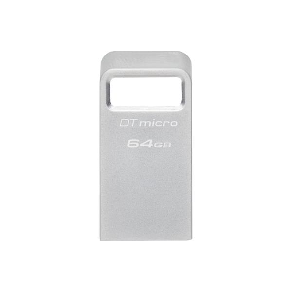 Kingston pendrive 64GB USB 3.0 / USB 3.1 DT Micro G2 metalowy srebrny-3000151