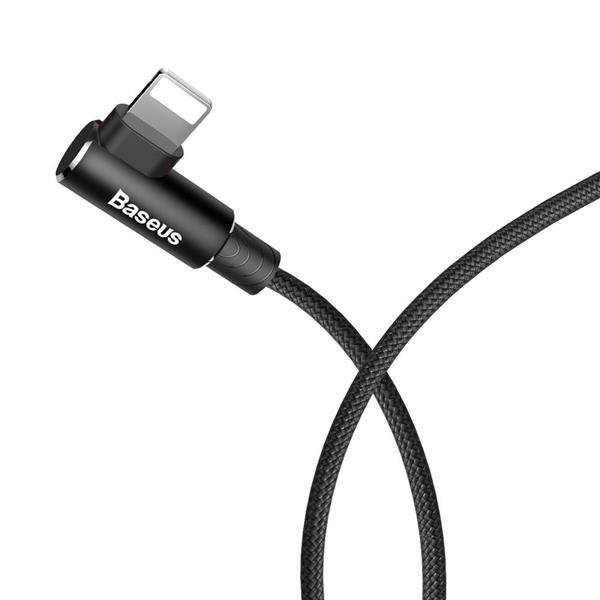 Baseus kabel MVP Elbow USB - Lightning 1,0 m 2A czarny-2105830