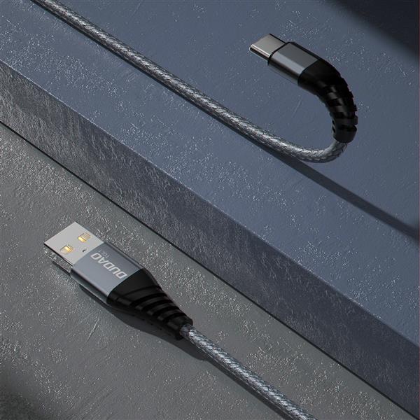 Dudao kabel przewód USB – USB Typ C 6A 1 m szary (TGL1T)-2282476