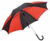 Automatyczny parasol DANCE, czarny, czerwony