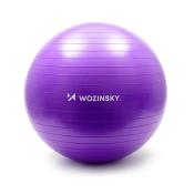 Wozinsky piłka gimnastyczna 65 cm do ćwiczeń rehabilitacyjna fioletowy