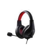 HAVIT słuchawki przewodowe HV-H2116D nauszne z mikrofonem czarno-czerwone