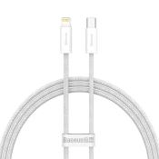 Baseus Dynamic kabel USB Typ C - Lightning Power Delivery 20W 1m  biały (CALD000002)